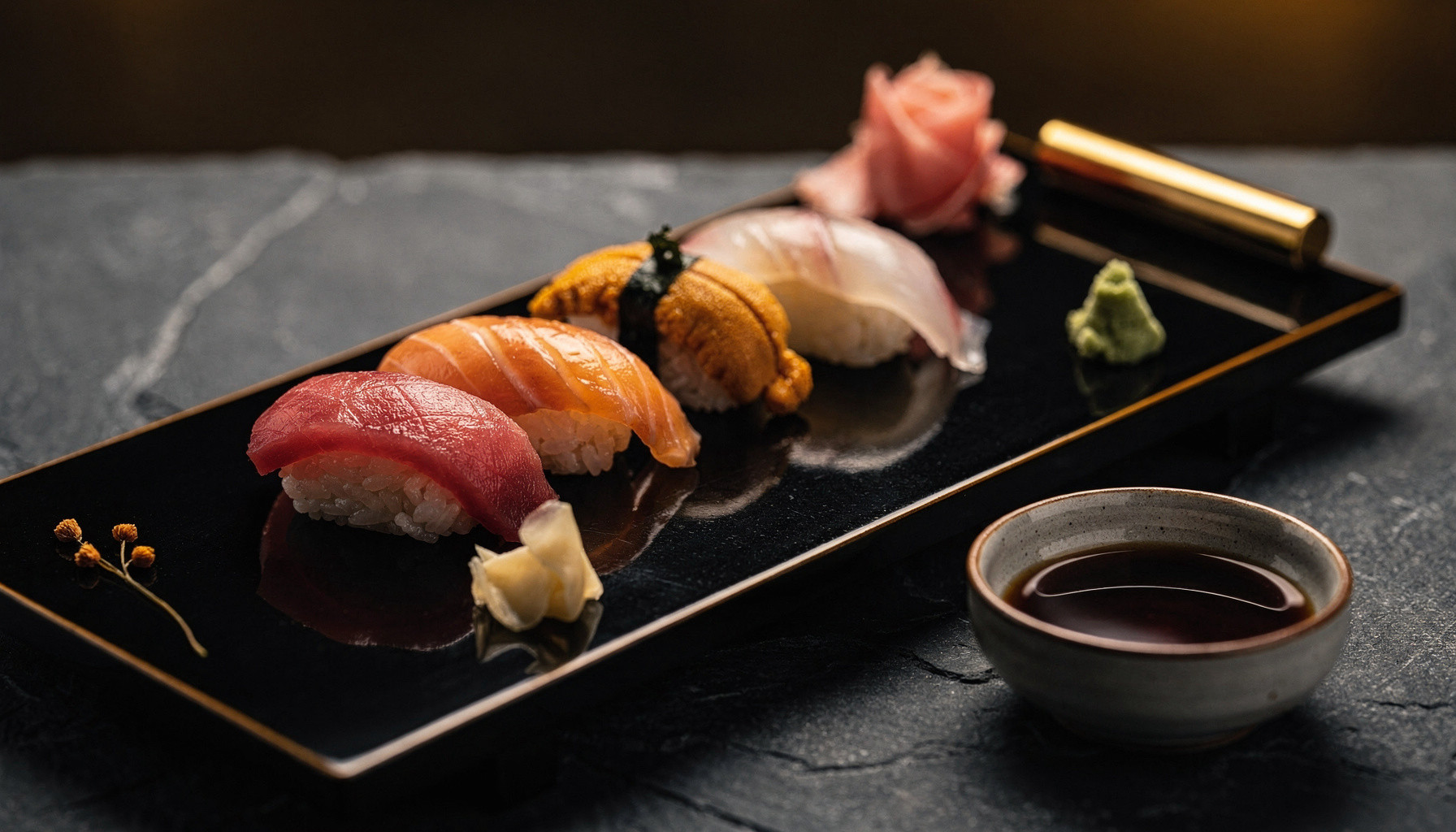 sushi restaurant website preview